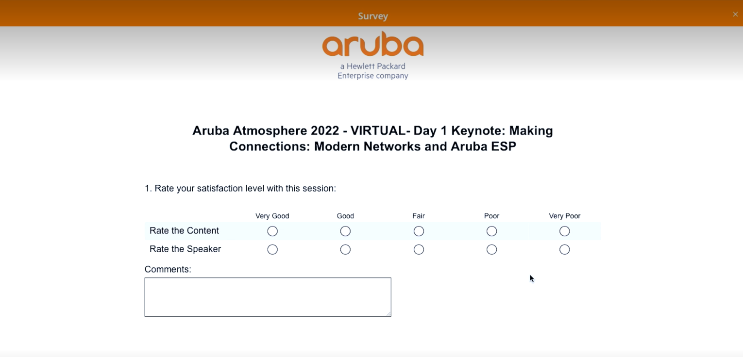 Aruba Atmosphere - Surveys and Polls