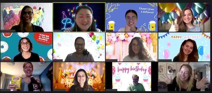 Inpixon Remote Birthday Celebration