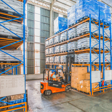 warehouse forklift analytics production process intranav