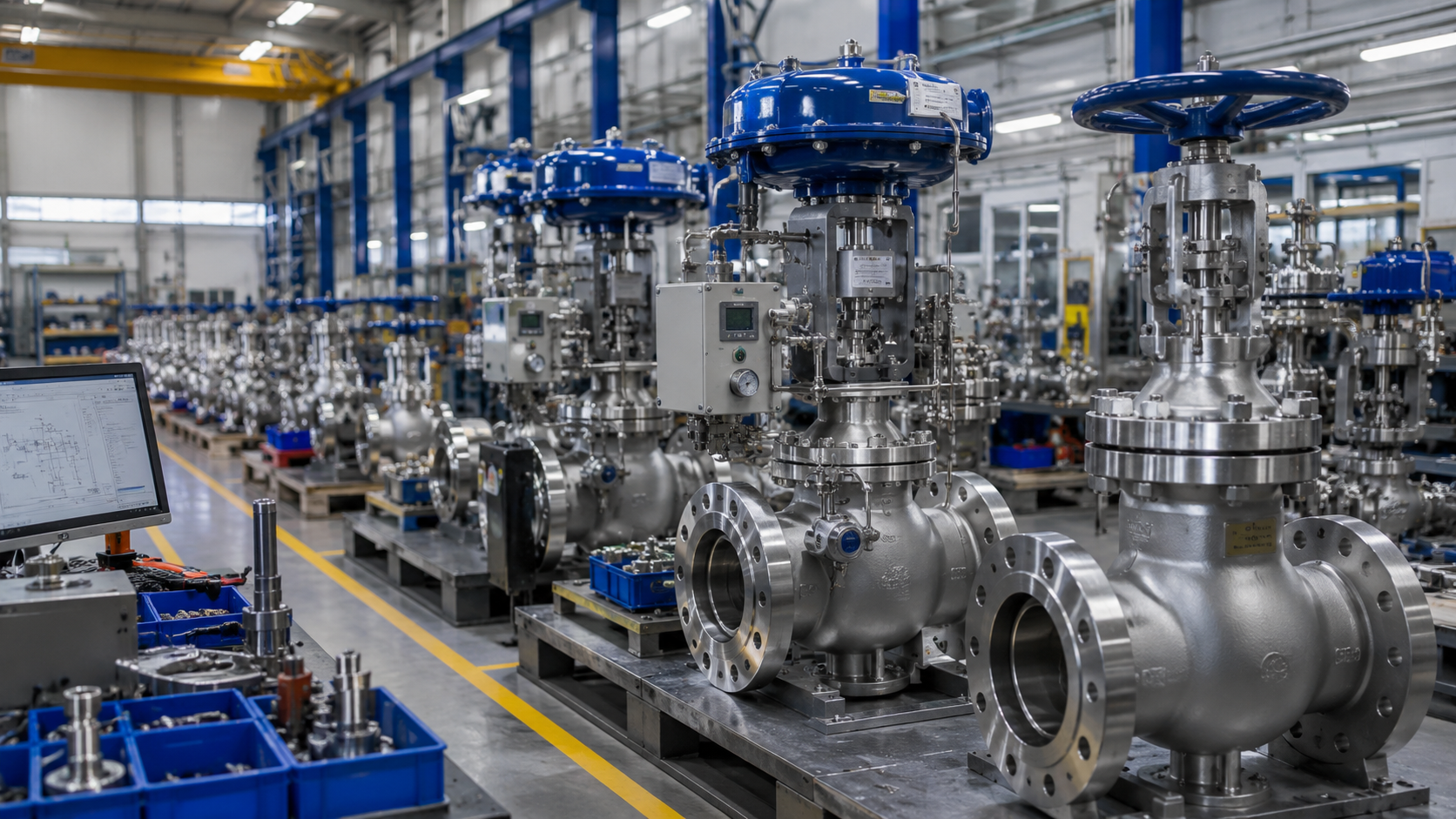 Critical pumps, valves & flow control