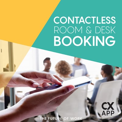 Contactless desk booking