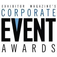 EXHIBITOR Online Corporate Event Awards logo